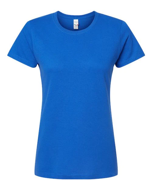 M&O-4810-Women's Gold Soft Touch T-Shirt - Image 68