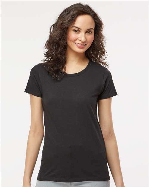 M&O-4810-Women's Gold Soft Touch T-Shirt - Image 73