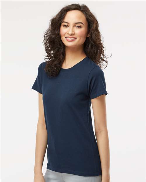 M&O-4810-Women's Gold Soft Touch T-Shirt - Image 77