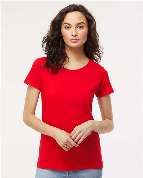 M&O-4810-Women's Gold Soft Touch T-Shirt - Image 79