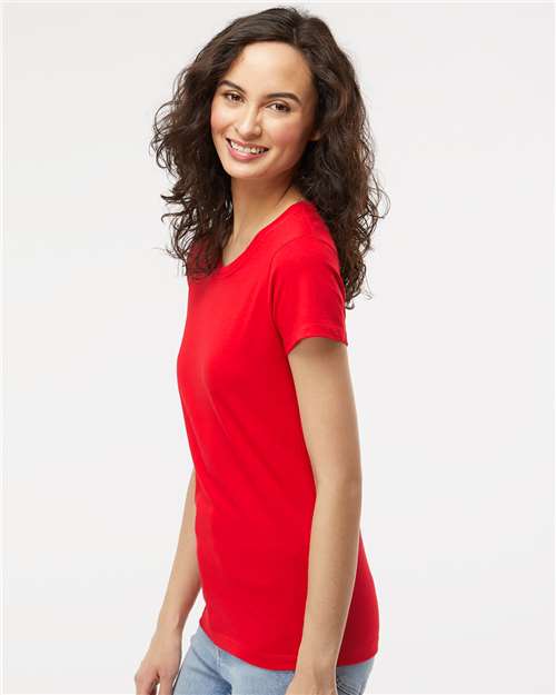 M&O-4810-Women's Gold Soft Touch T-Shirt - Image 80