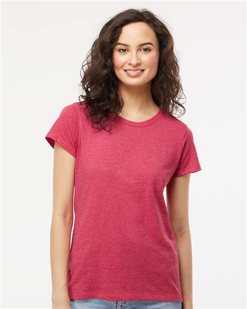 M&O-4810-Women's Gold Soft Touch T-Shirt - Image 82