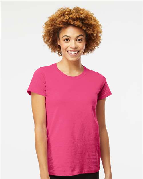 M&O-4810-Women's Gold Soft Touch T-Shirt - Image 85