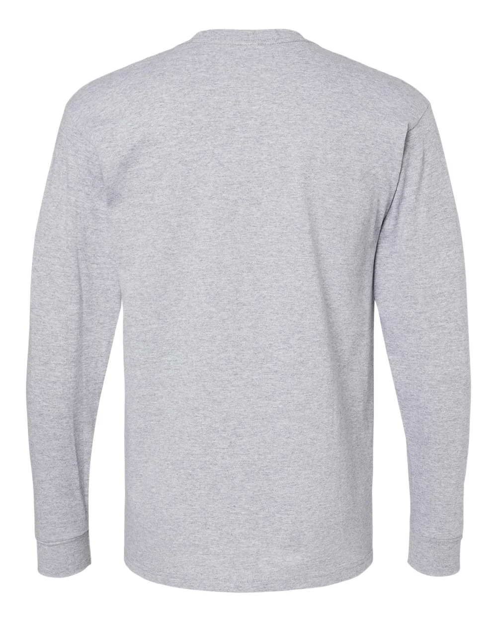 M&O-4820-Unisex Gold Soft Touch Long Sleeve T-Shirt - Image 3