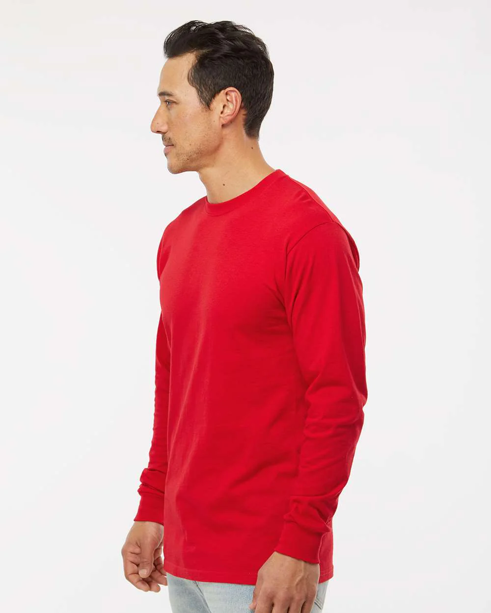 M&O-4820-Unisex Gold Soft Touch Long Sleeve T-Shirt - Image 30