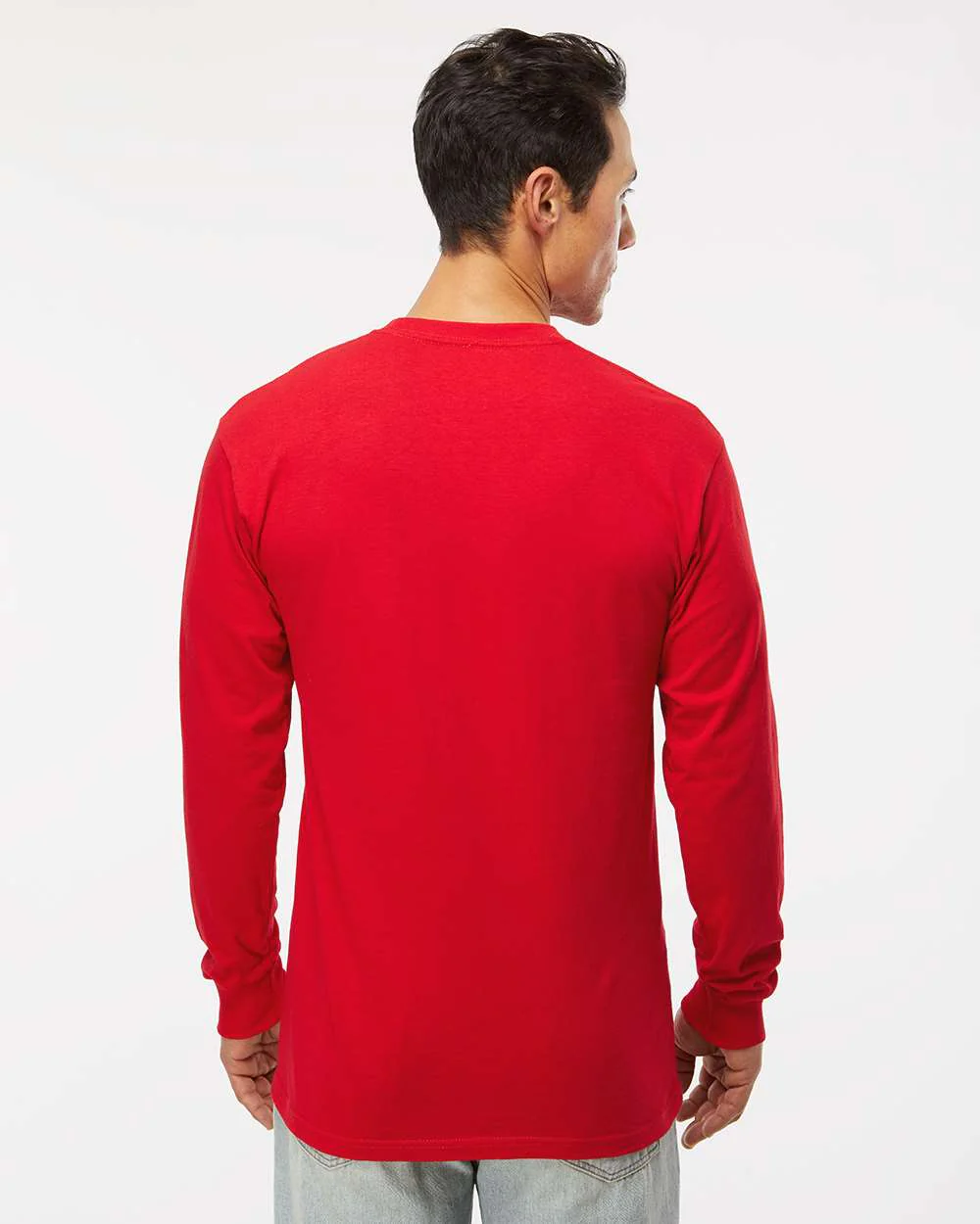 M&O-4820-Unisex Gold Soft Touch Long Sleeve T-Shirt - Image 31