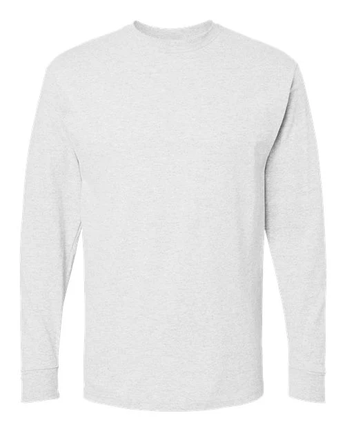M&O-4820-Unisex Gold Soft Touch Long Sleeve T-Shirt - Image 44