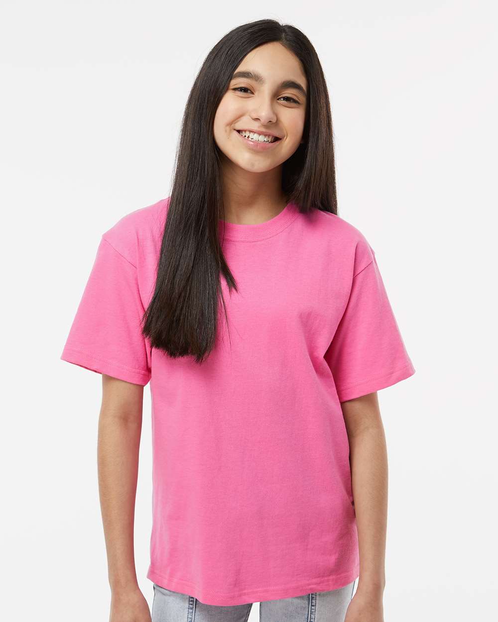 M&O-4850-Youth Gold Soft Touch T-Shirt - Image 10