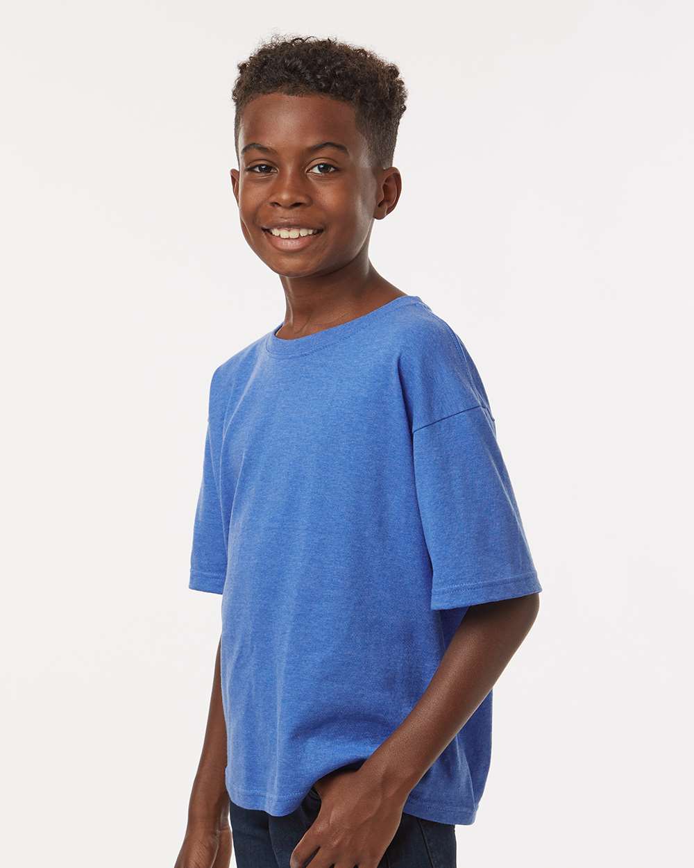 M&O-4850-Youth Gold Soft Touch T-Shirt - Image 101