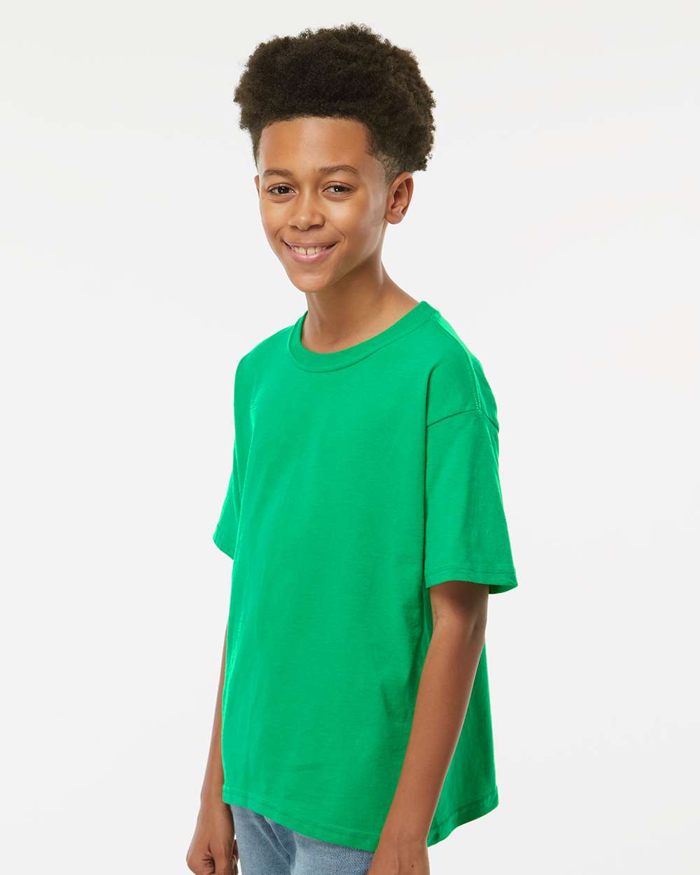 M&O-4850-Youth Gold Soft Touch T-Shirt - Image 113
