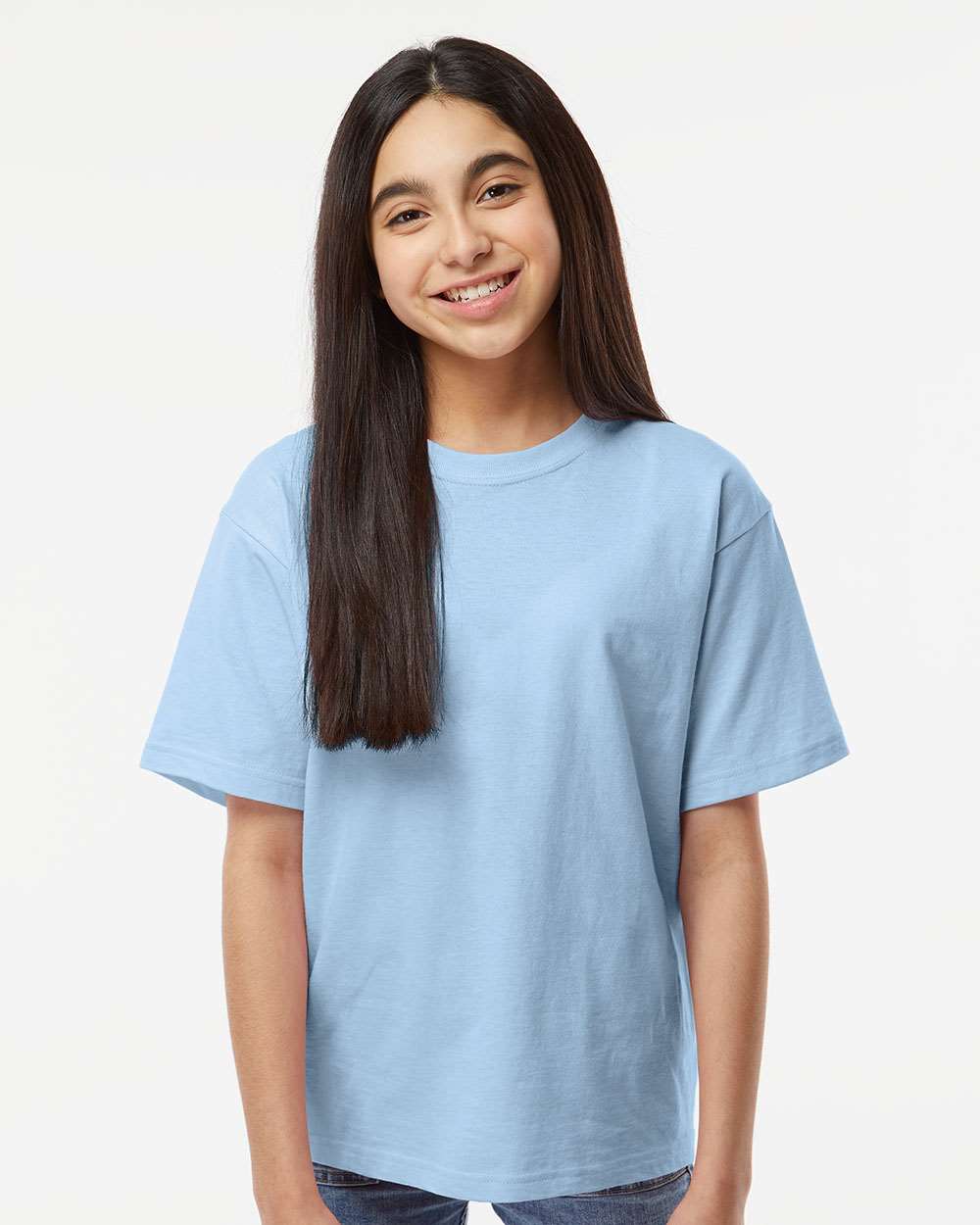 M&O-4850-Youth Gold Soft Touch T-Shirt - Image 118