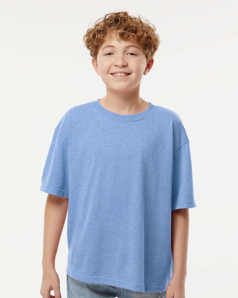 M&O-4850-Youth Gold Soft Touch T-Shirt - Image 124