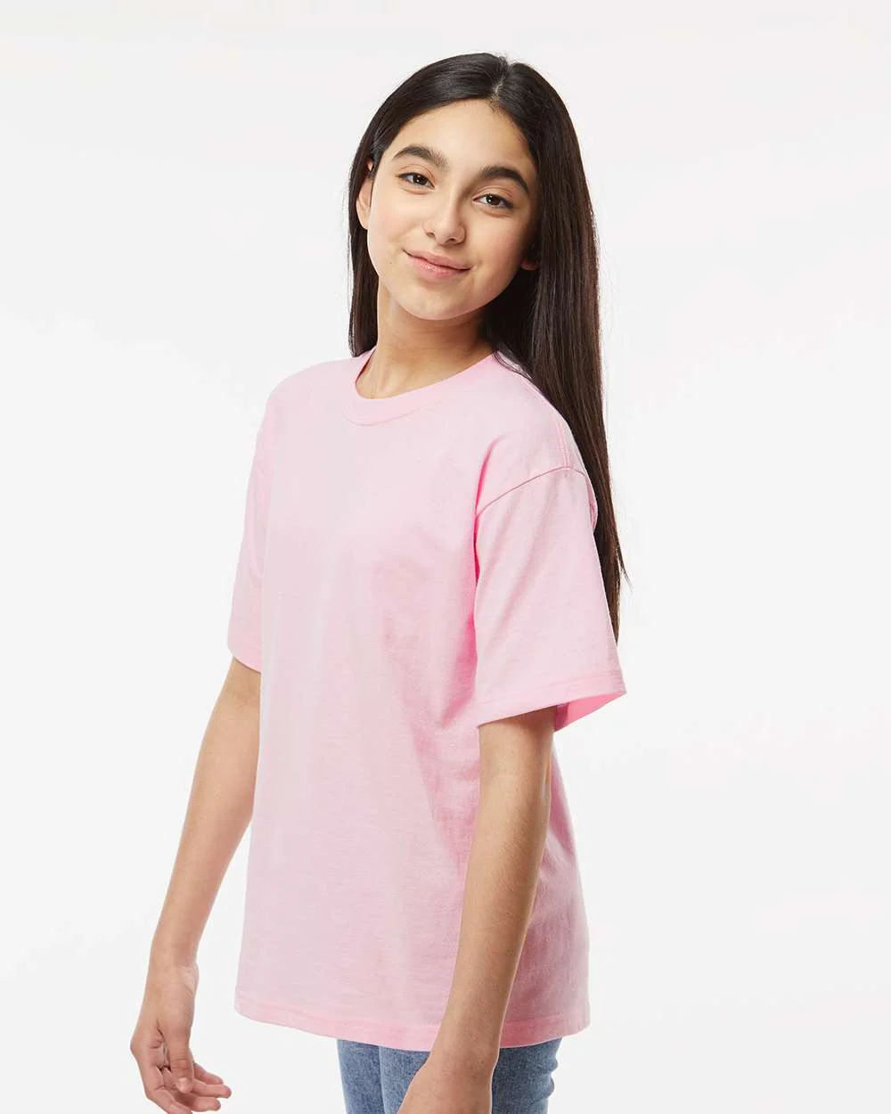 M&O-4850-Youth Gold Soft Touch T-Shirt - Image 131