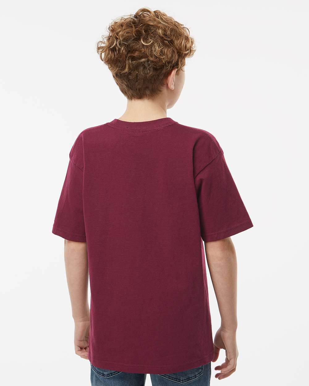 M&O-4850-Youth Gold Soft Touch T-Shirt - Image 138