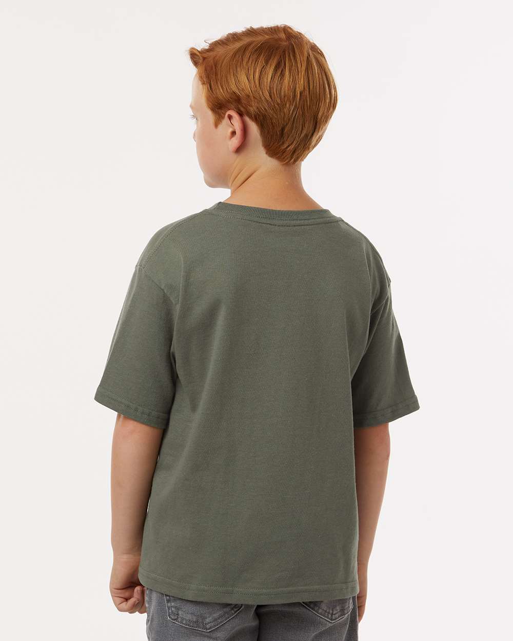 M&O-4850-Youth Gold Soft Touch T-Shirt - Image 144