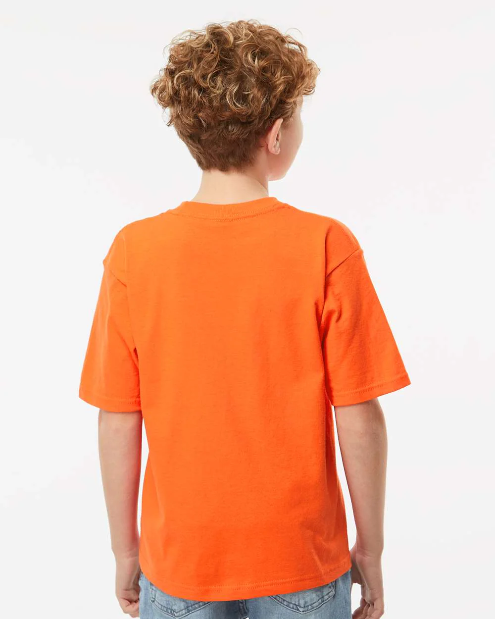 M&O-4850-Youth Gold Soft Touch T-Shirt - Image 156