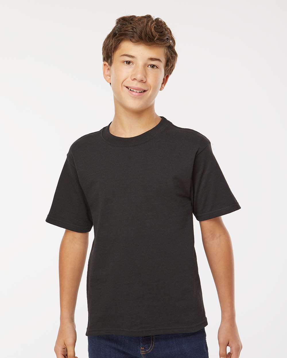 M&O-4850-Youth Gold Soft Touch T-Shirt - Image 16