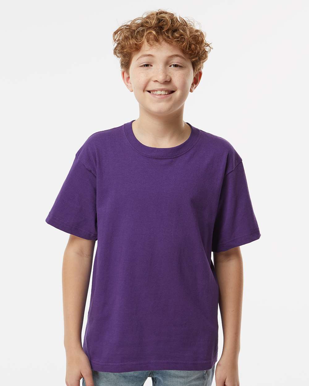M&O-4850-Youth Gold Soft Touch T-Shirt - Image 164