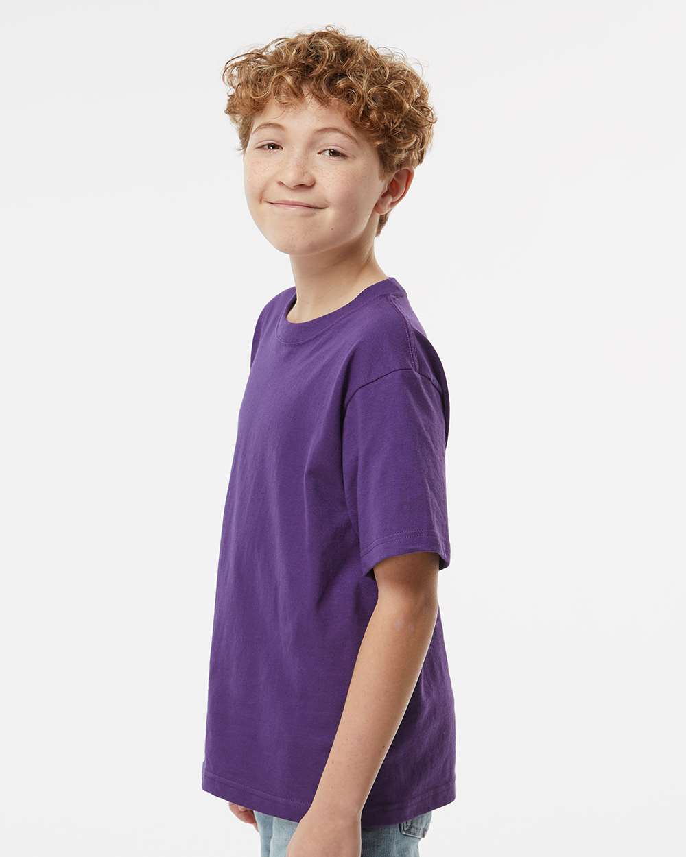 M&O-4850-Youth Gold Soft Touch T-Shirt - Image 165