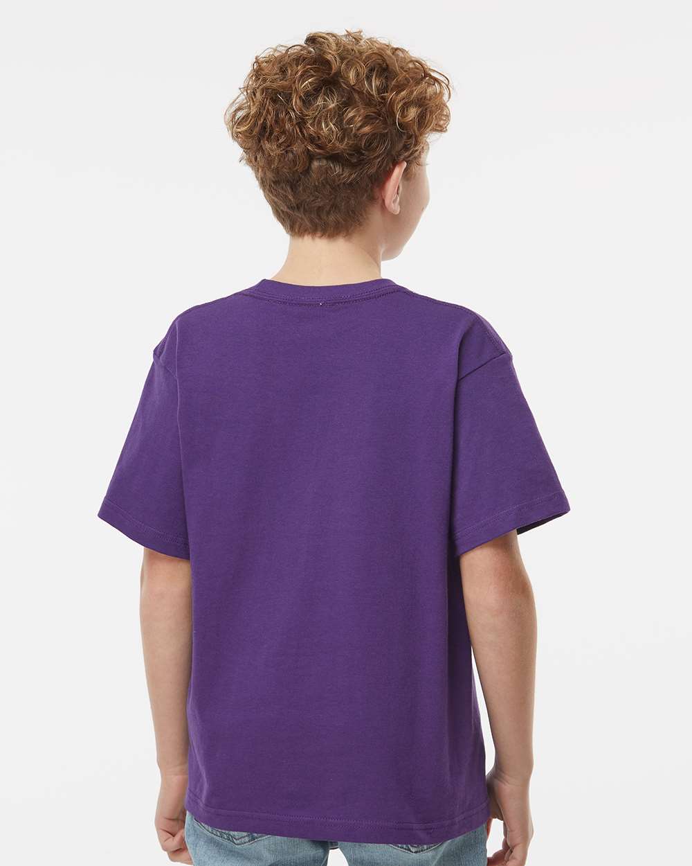 M&O-4850-Youth Gold Soft Touch T-Shirt - Image 166