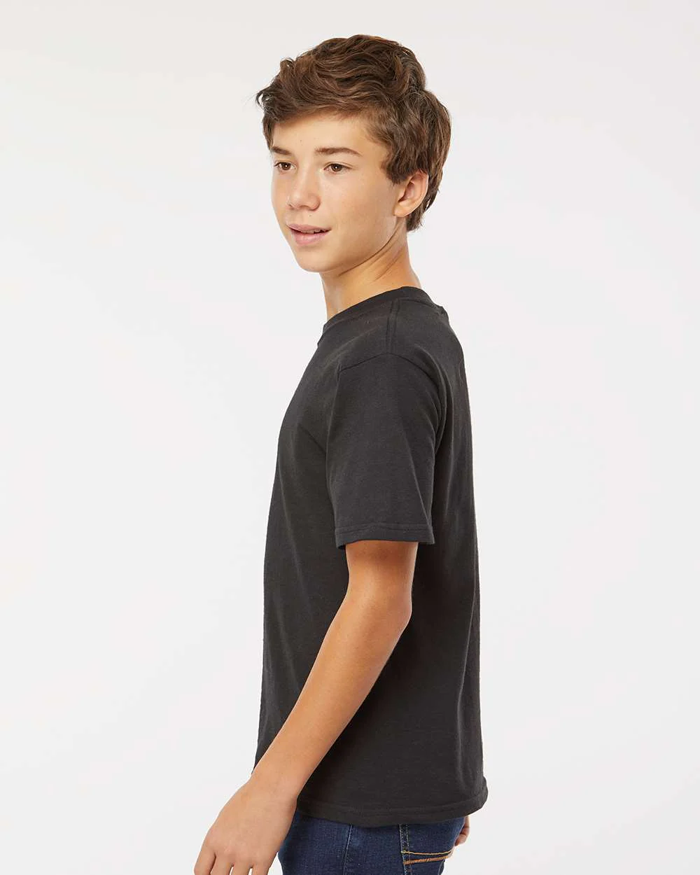 M&O-4850-Youth Gold Soft Touch T-Shirt - Image 17