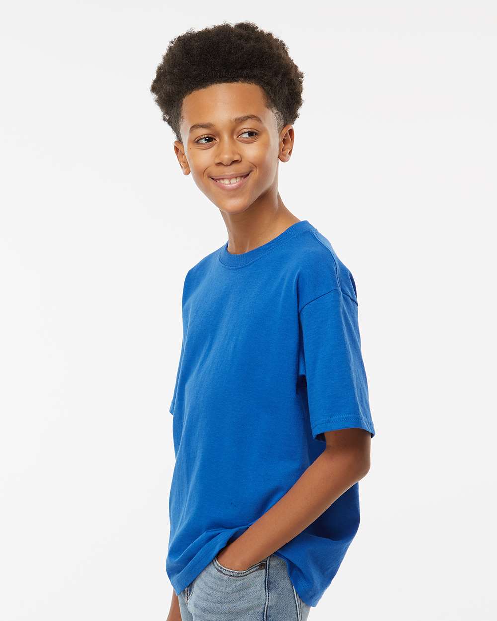 M&O-4850-Youth Gold Soft Touch T-Shirt - Image 170