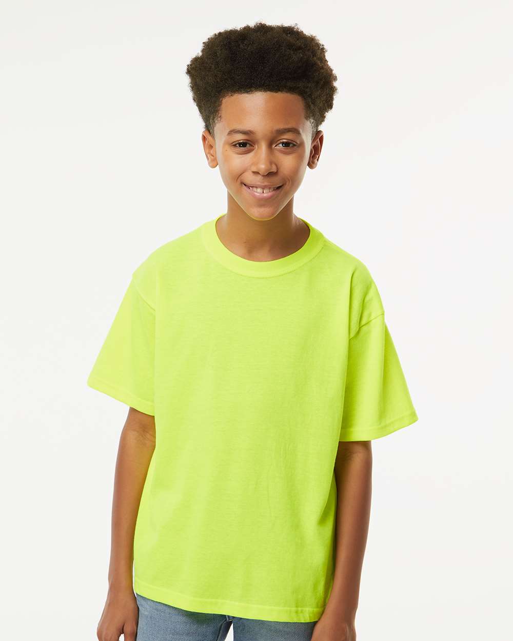 M&O-4850-Youth Gold Soft Touch T-Shirt - Image 174