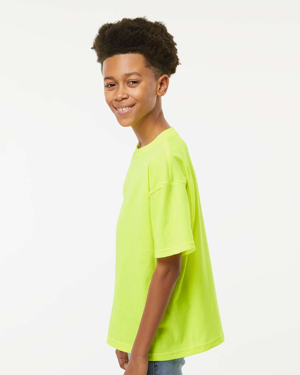 M&O-4850-Youth Gold Soft Touch T-Shirt - Image 175