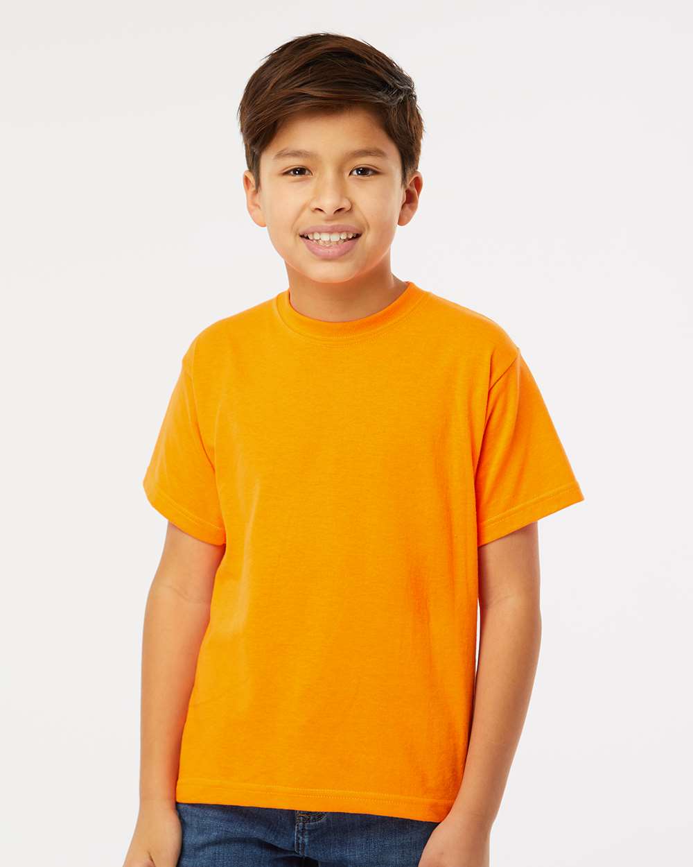 M&O-4850-Youth Gold Soft Touch T-Shirt - Image 179