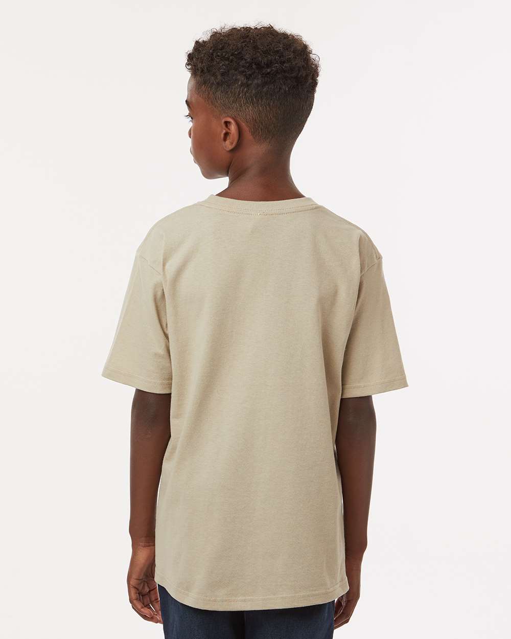 M&O-4850-Youth Gold Soft Touch T-Shirt - Image 186
