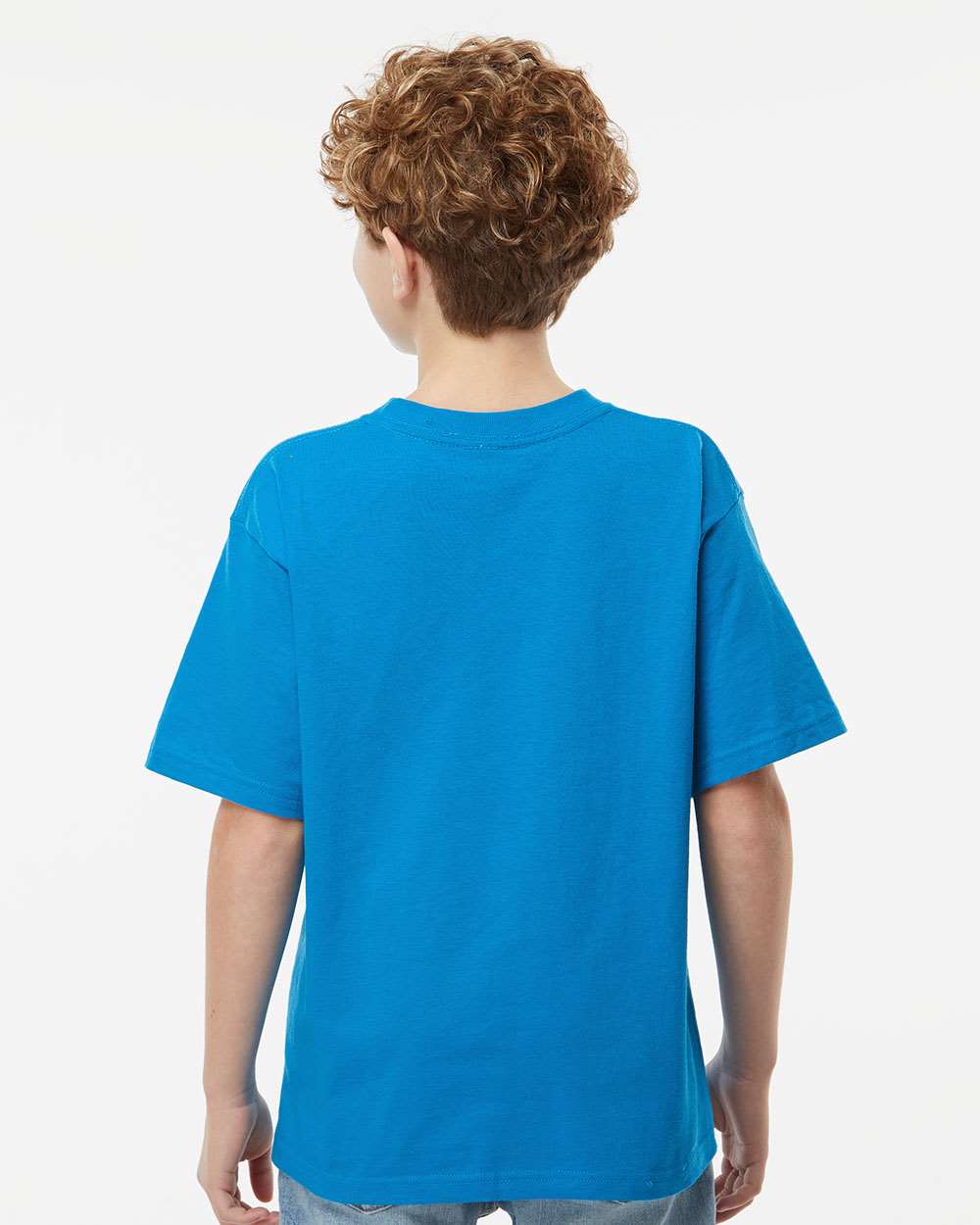 M&O-4850-Youth Gold Soft Touch T-Shirt - Image 191