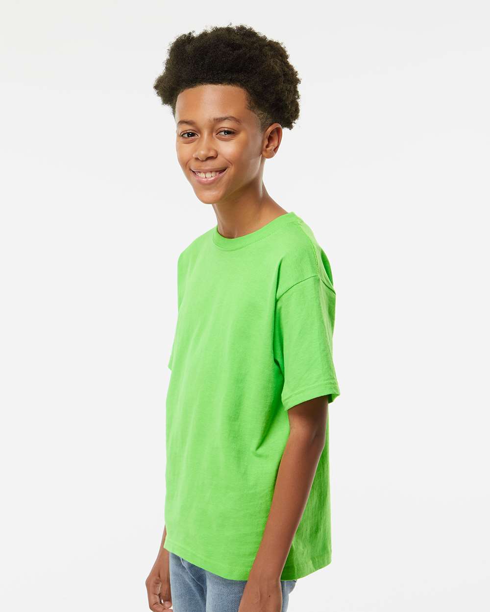 M&O-4850-Youth Gold Soft Touch T-Shirt - Image 195