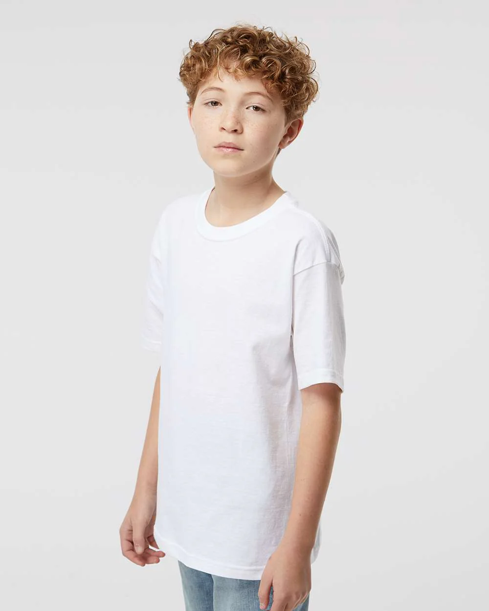 M&O-4850-Youth Gold Soft Touch T-Shirt - Image 200