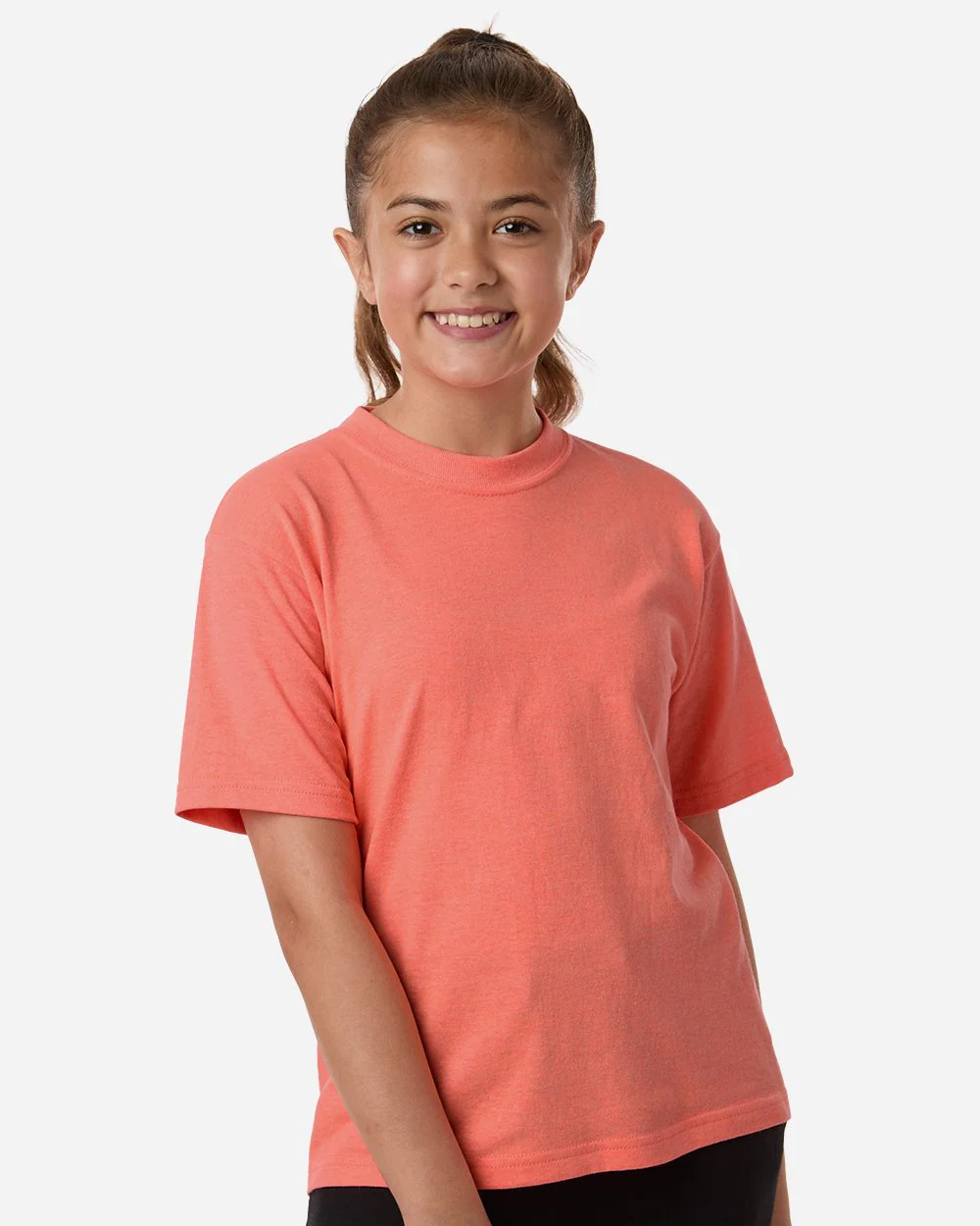 M&O-4850-Youth Gold Soft Touch T-Shirt - Image 202