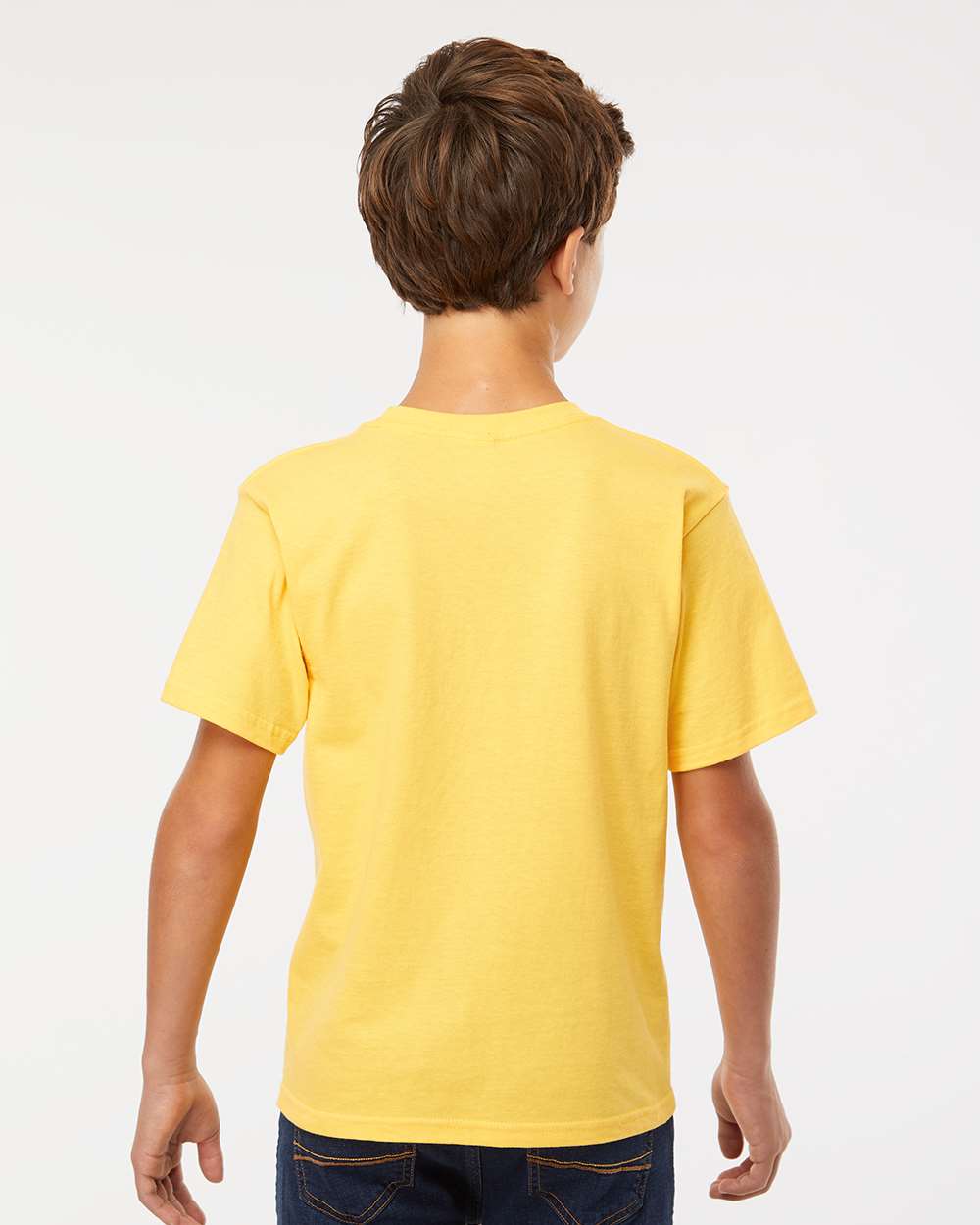 M&O-4850-Youth Gold Soft Touch T-Shirt - Image 205