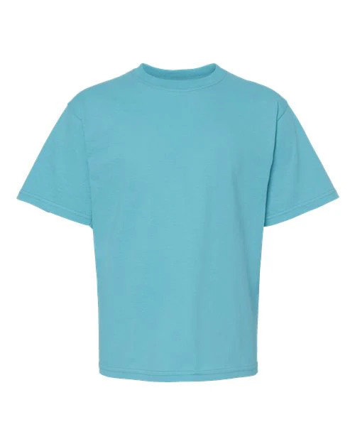 M&O-4850-Youth Gold Soft Touch T-Shirt - Image 208