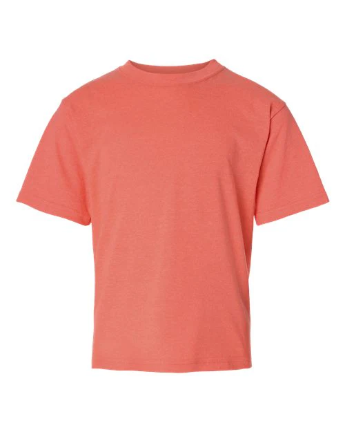 M&O-4850-Youth Gold Soft Touch T-Shirt - Image 209