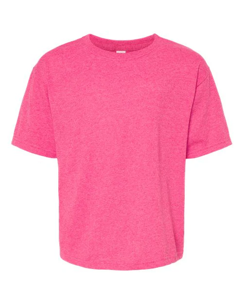 M&O-4850-Youth Gold Soft Touch T-Shirt - Image 213