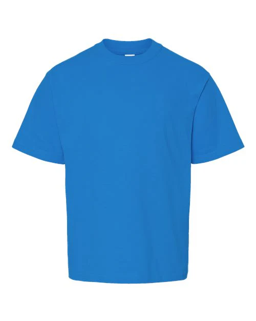 M&O-4850-Youth Gold Soft Touch T-Shirt - Image 214