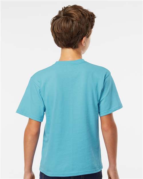 M&O-4850-Youth Gold Soft Touch T-Shirt - Image 217