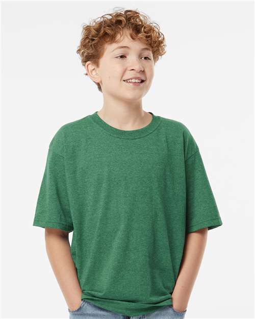 M&O-4850-Youth Gold Soft Touch T-Shirt - Image 221