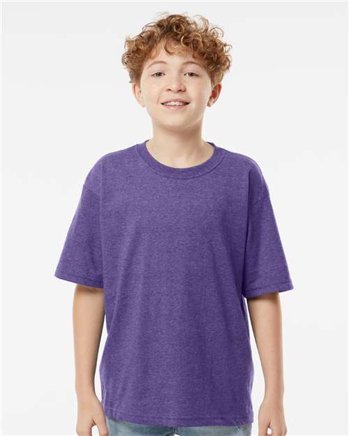 M&O-4850-Youth Gold Soft Touch T-Shirt - Image 224