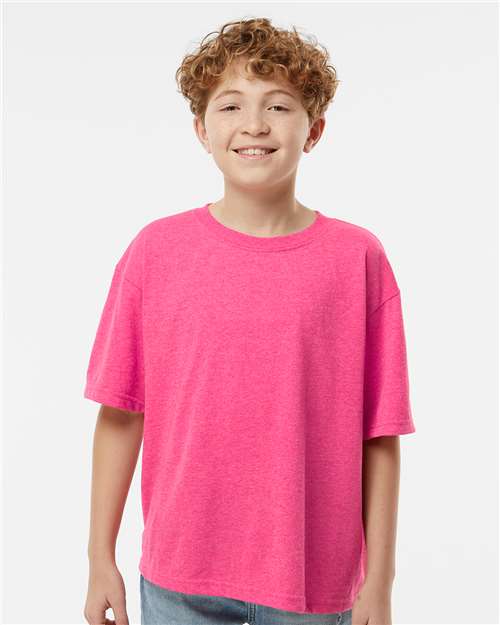 M&O-4850-Youth Gold Soft Touch T-Shirt - Image 230