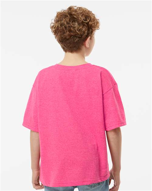 M&O-4850-Youth Gold Soft Touch T-Shirt - Image 232