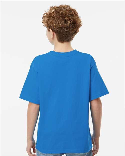 M&O-4850-Youth Gold Soft Touch T-Shirt - Image 235