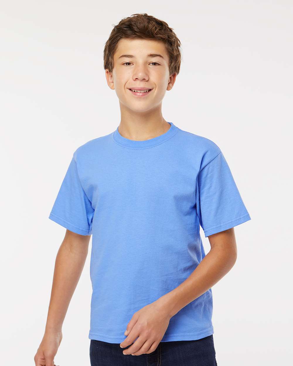 M&O-4850-Youth Gold Soft Touch T-Shirt - Image 28