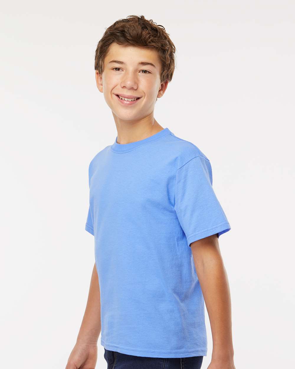 M&O-4850-Youth Gold Soft Touch T-Shirt - Image 29