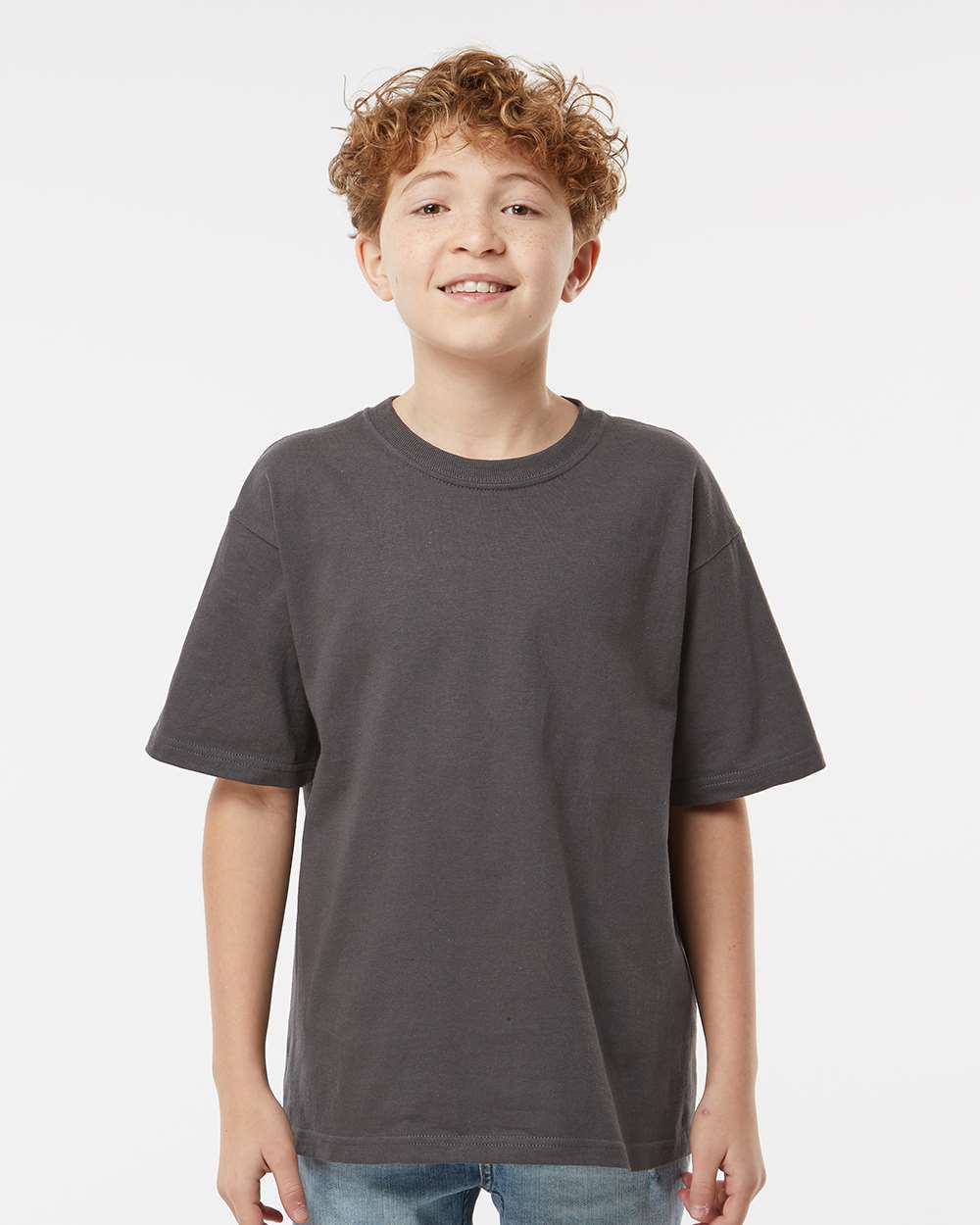 M&O-4850-Youth Gold Soft Touch T-Shirt - Image 34