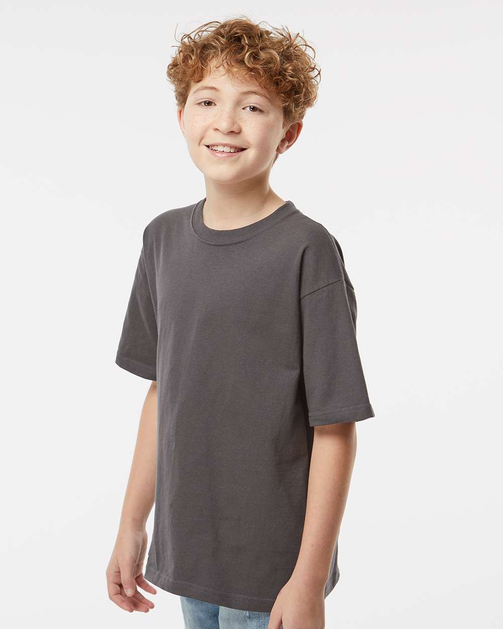 M&O-4850-Youth Gold Soft Touch T-Shirt - Image 35