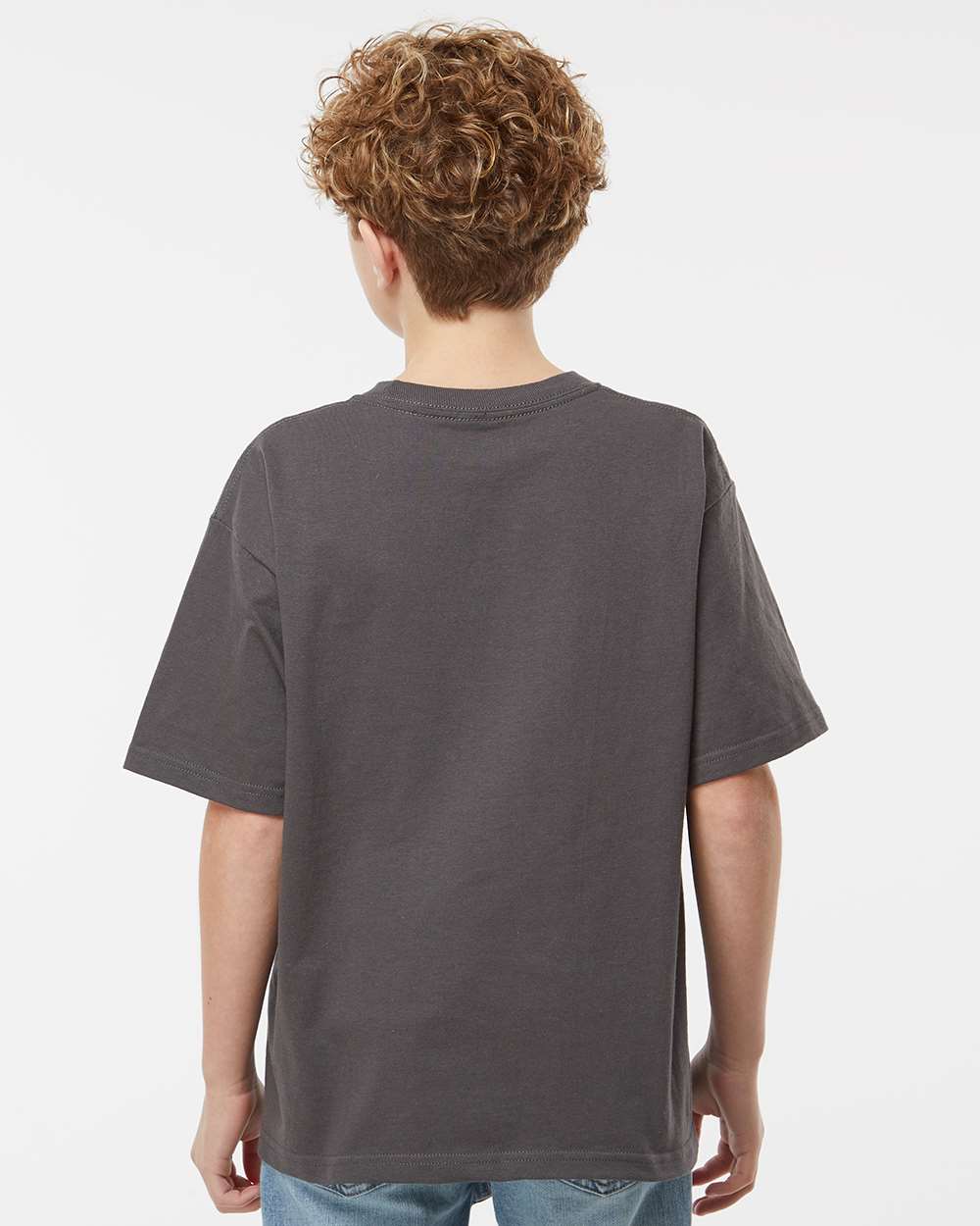 M&O-4850-Youth Gold Soft Touch T-Shirt - Image 36